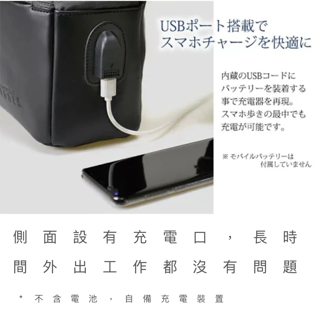 ［日本直送］日本人氣品牌 宇野福鞄 Unofuku Baggex 日本袋 多功能商務輕便手提兩用包 - 23-5631