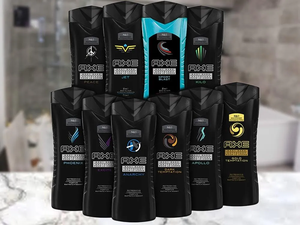 10-Pack: Axe Shower Gel/Body Wash 8.45 oz - Assorted Scents