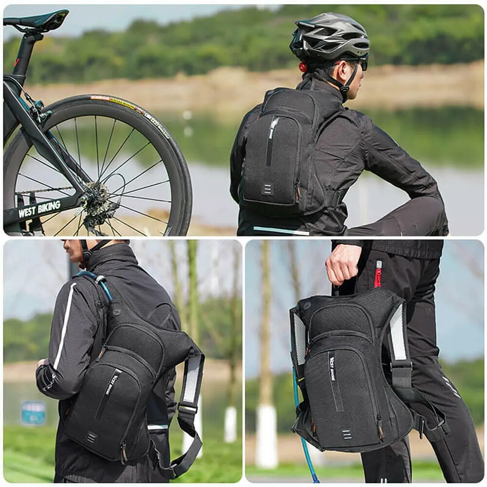 10L Cycling Bike Backpack Outdoor Hydration Pack Bag for Biking Riding Running Jogging Equipment