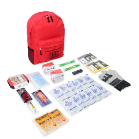 2 Person Earthquake/Disaster Survival Kit with 72-Hours of Survival and First Aid Supplies