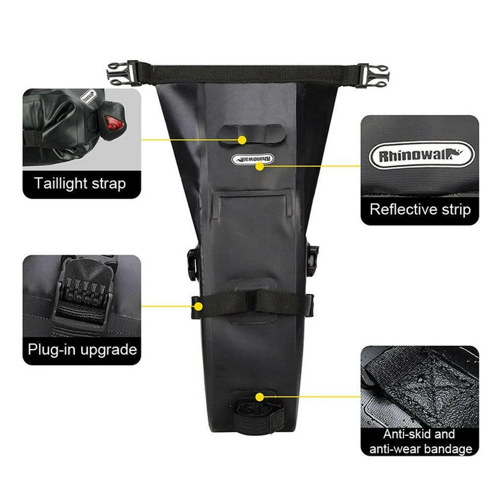 2.5L Bicycle Saddle Bag Bicycle Panniers Waterproof Cycling Bags Seats Bag High Capacity Backpack