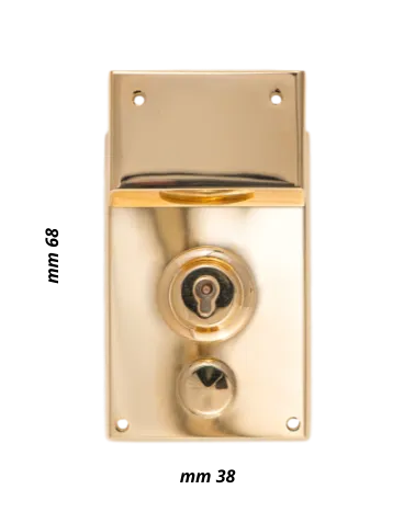 4DK - key lock for briefcase