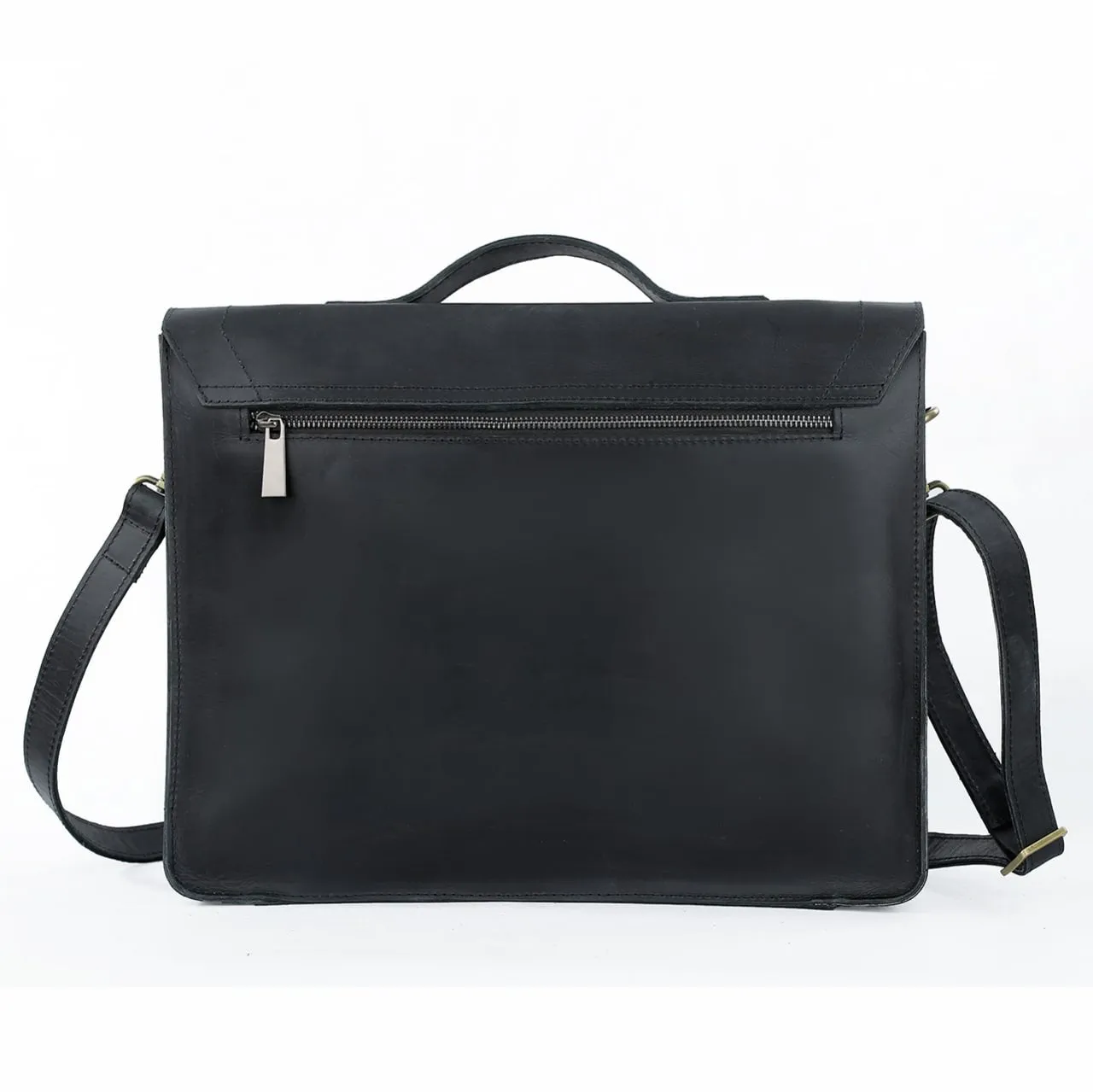 ABITI MESSENGER BAG: Black