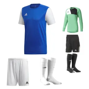 ADIDAS ESTRO 19 SS KIT BUNDLE BOLD BLUE