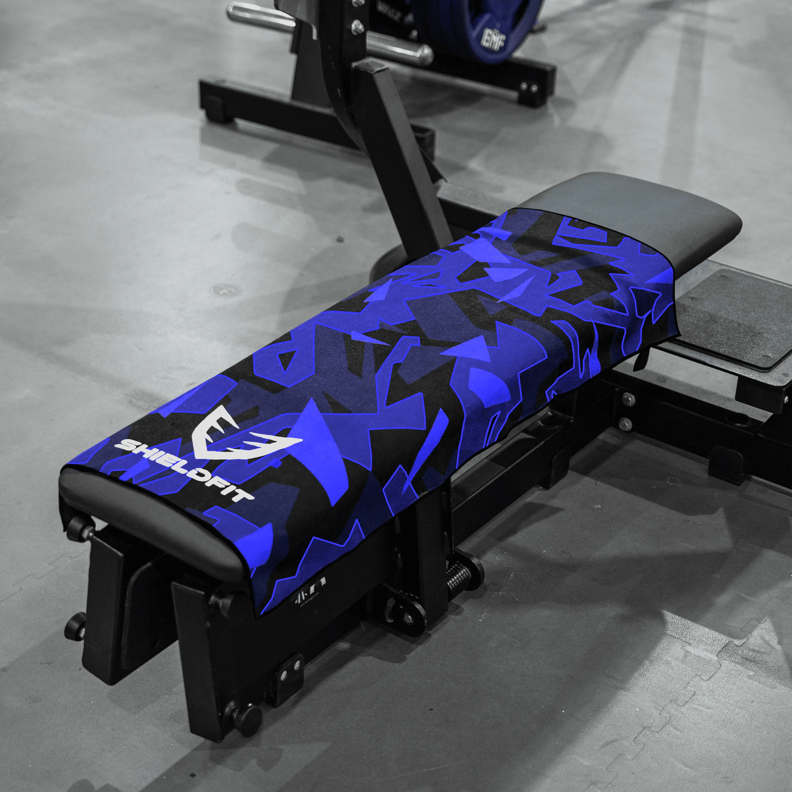 Antibacterial Gym Towel: Deep Blue