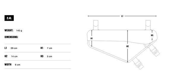 Apidura Racing Frame Pack