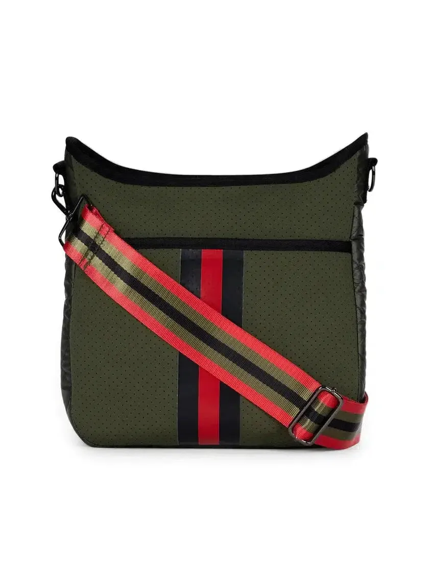 Army Green Blake Avenue Crossbody Bag