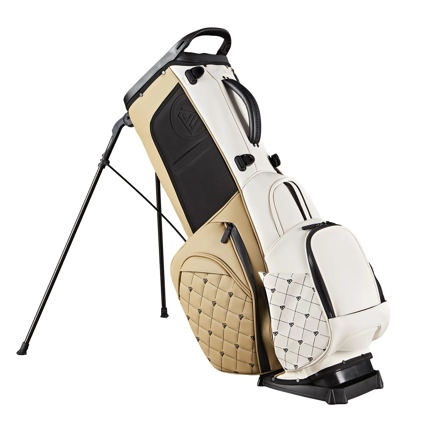 Ask Echo Golf Prestige-14 Way Full Length Hybrid Stand Bag / Toasted Alomnd