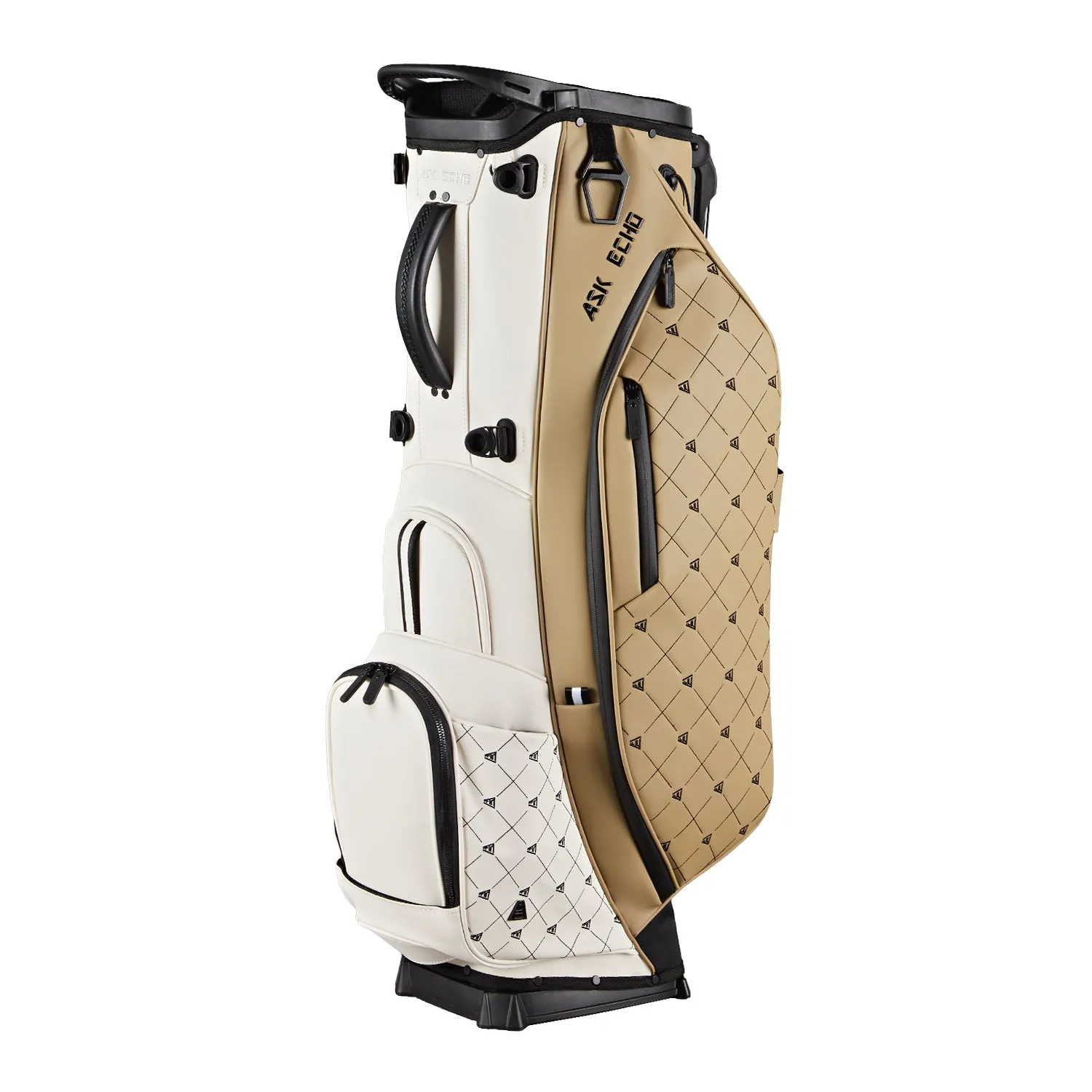 Ask Echo Golf Prestige-14 Way Full Length Hybrid Stand Bag / Toasted Alomnd