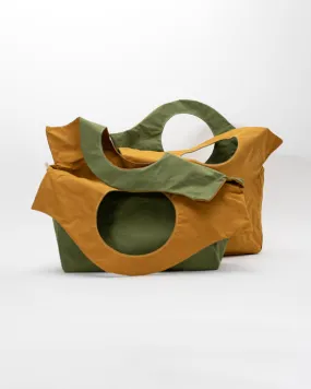 Asparagus & Mustard Shopper Bag