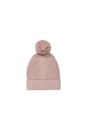 Aurelie Beanie - Shell Pink