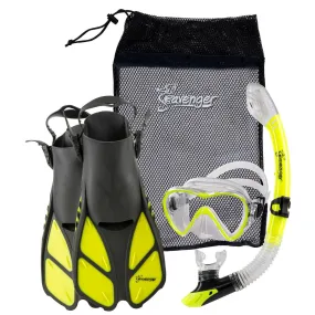 Aviator Snorkel Set - Yellow