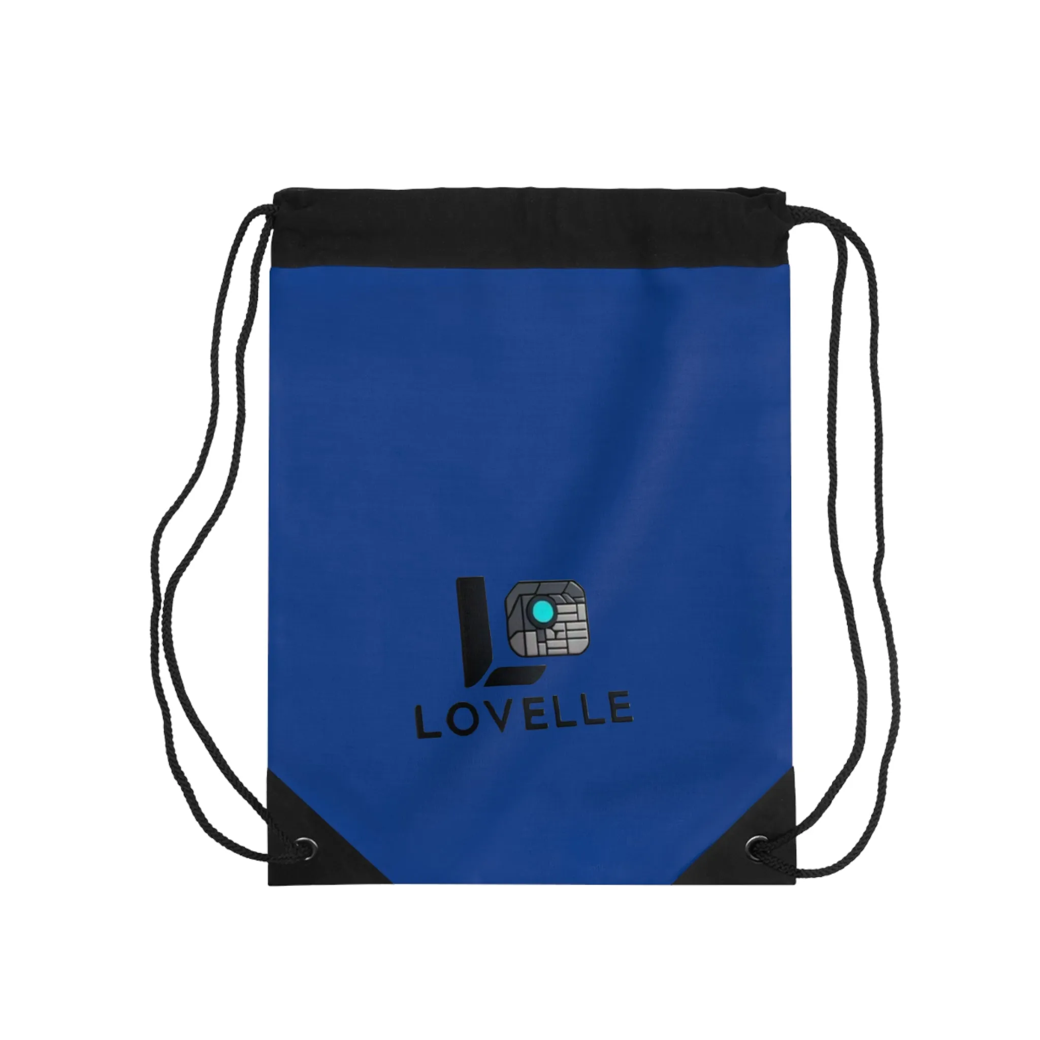 Bag Blue Drawstring