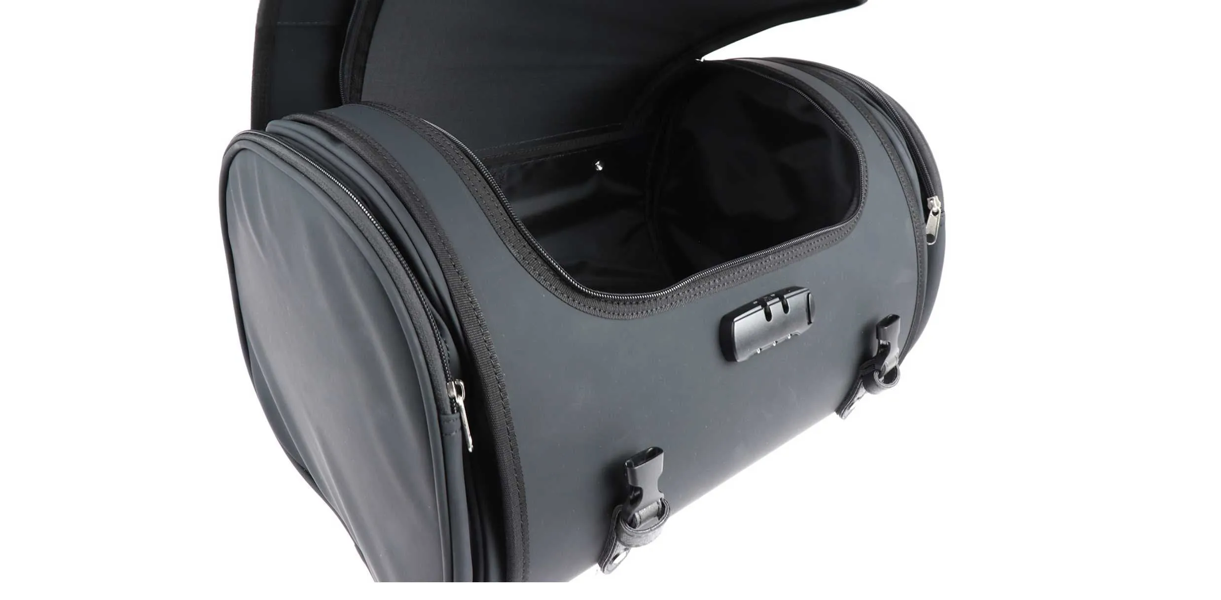 Bag/ Case Large for Carrier MOTO NOSTRA Black | Vespa GTS/GTV/ LX/LXV/ ET4/S/ Sprint/ Primavera