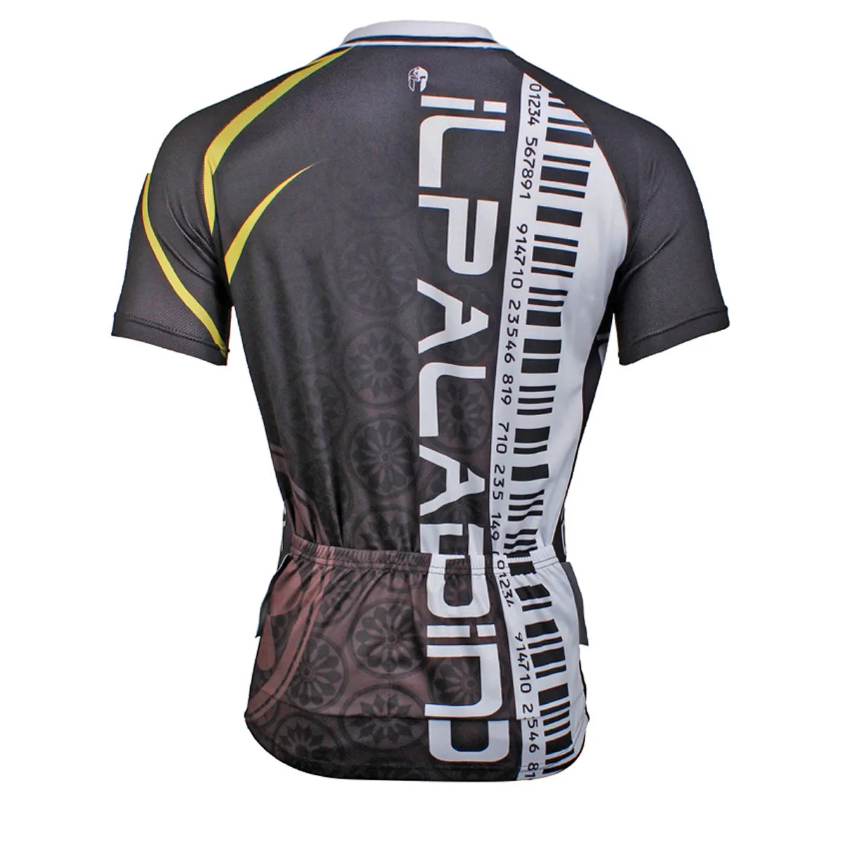 Bar Codes Men's Cycling Bicycling Jersey Short Sleeve Summer T-shirt NO.780