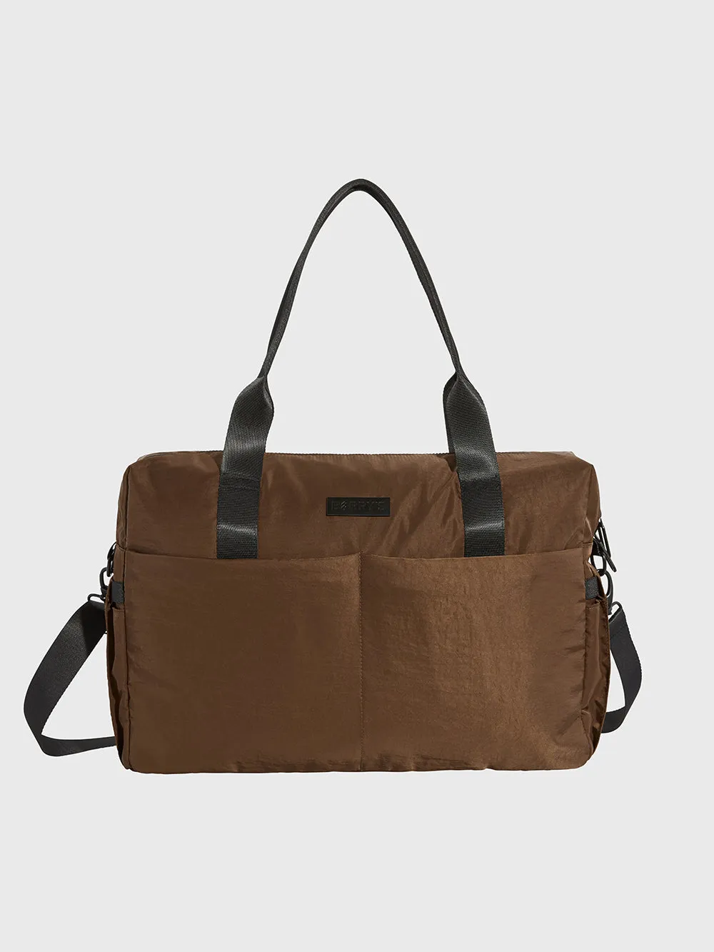 BARRY'S SADDLE/BLACK ESSENTIAL GYM TOTE