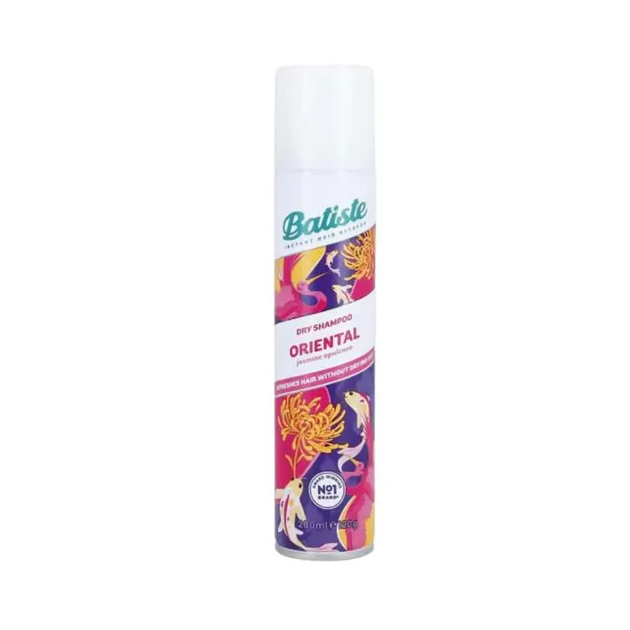 Batiste Dry Shampoo Instant Hair Refresh Orientale 200 ML  FREE Loufa