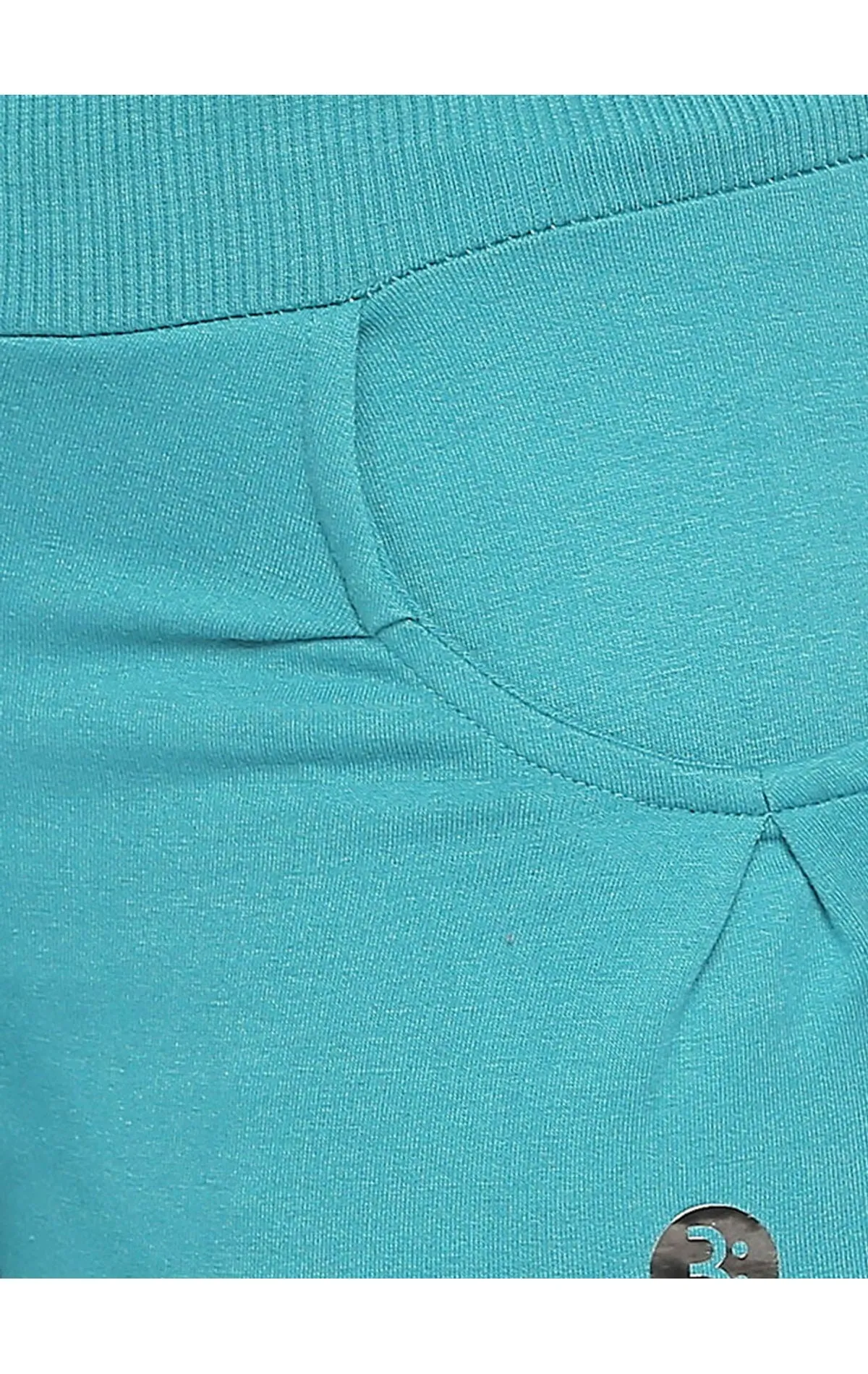 Bodyactive Women Turquoise Capris-LC1-Turquoise