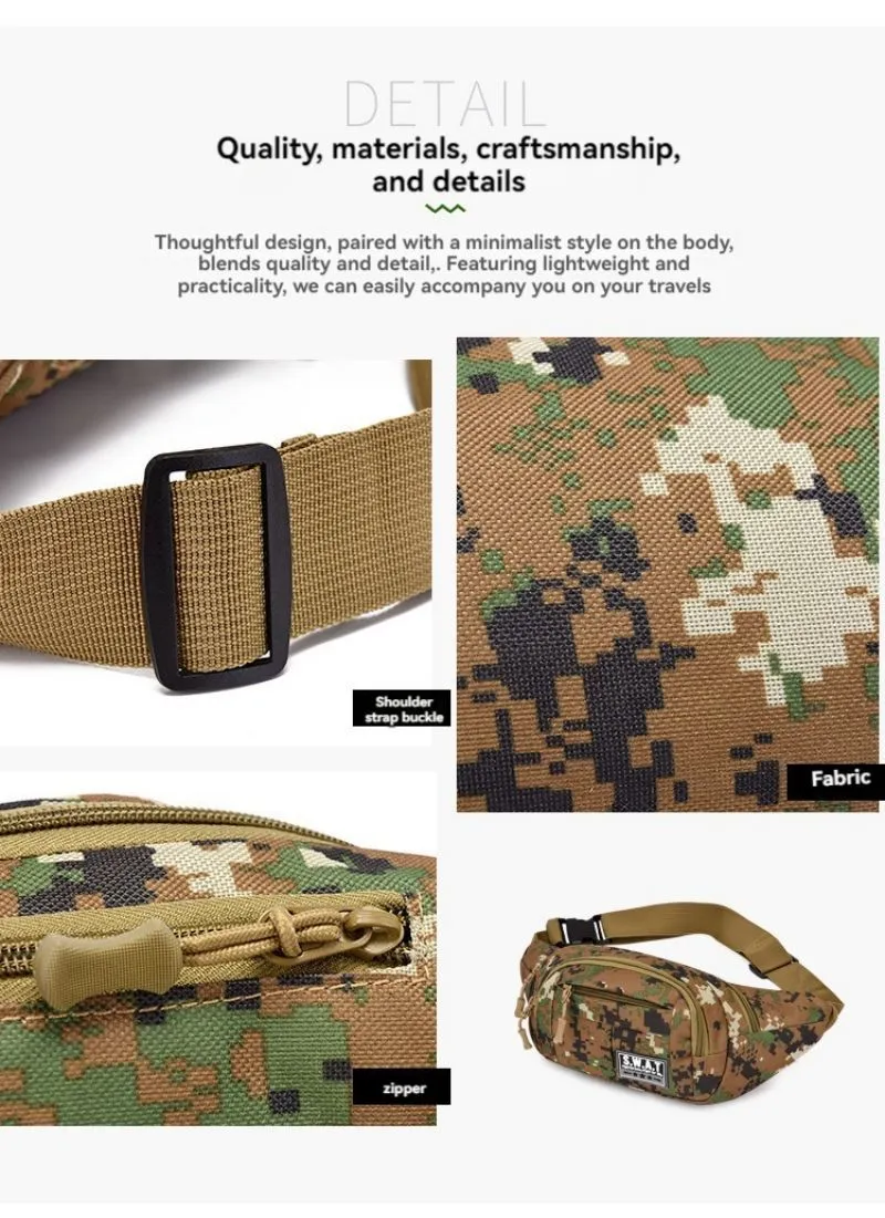 Camouflage Shoulder Bag - King Stone Brothers and Co™️