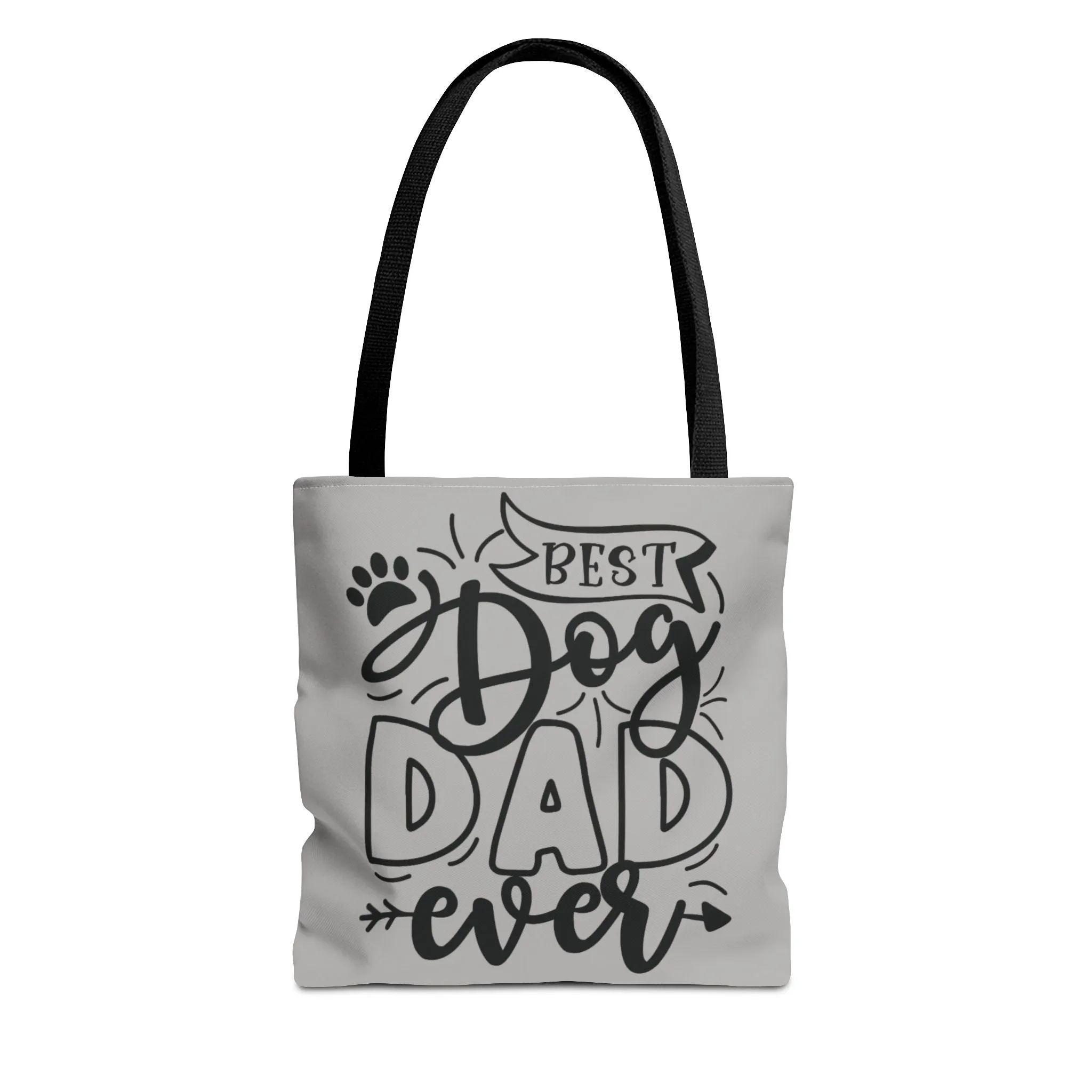 Canvas Tote Bag - Best Dog Dad Ever & Dog Mom Fur Life Design