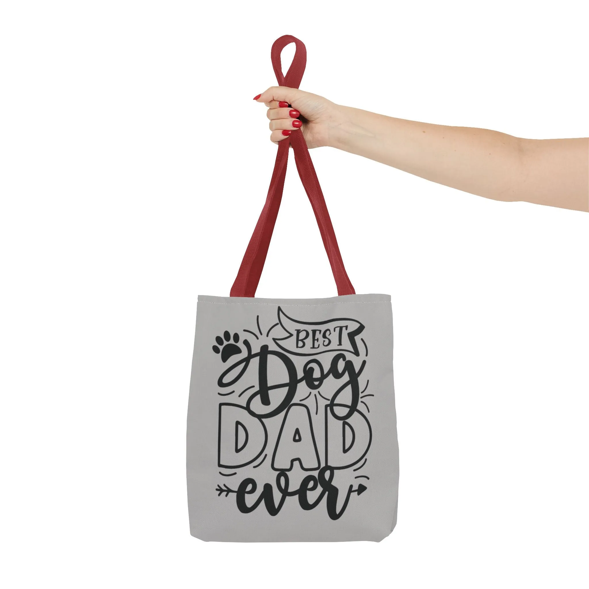 Canvas Tote Bag - Best Dog Dad Ever & Dog Mom Fur Life Design