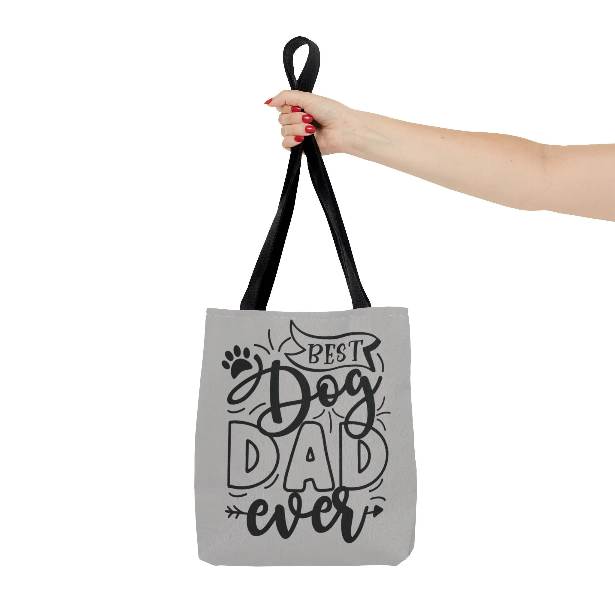 Canvas Tote Bag - Best Dog Dad Ever & Dog Mom Fur Life Design