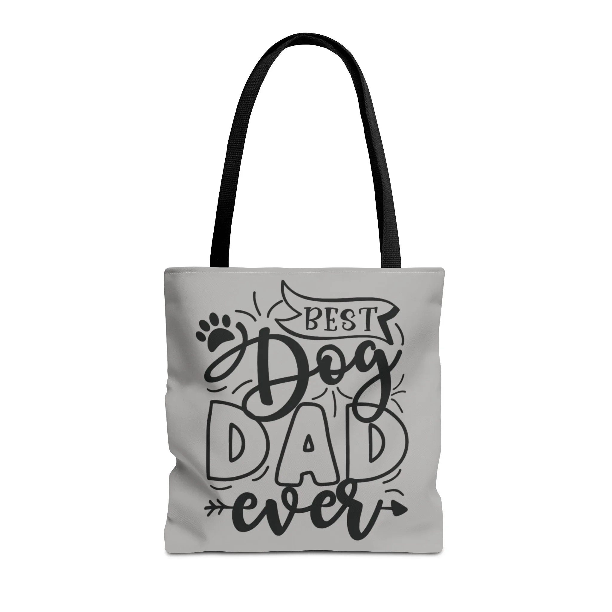 Canvas Tote Bag - Best Dog Dad Ever & Dog Mom Fur Life Design