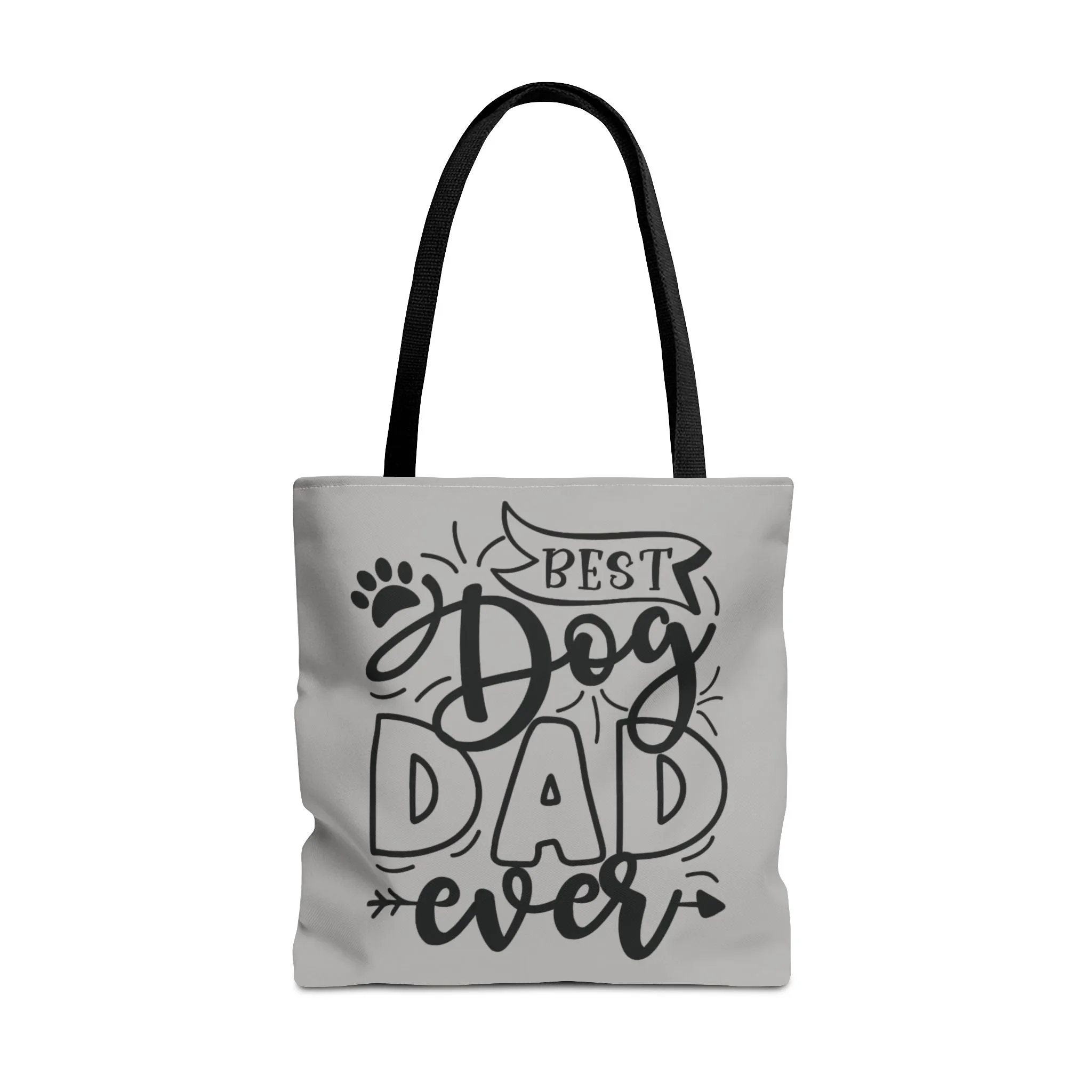 Canvas Tote Bag - Best Dog Dad Ever & Dog Mom Fur Life Design