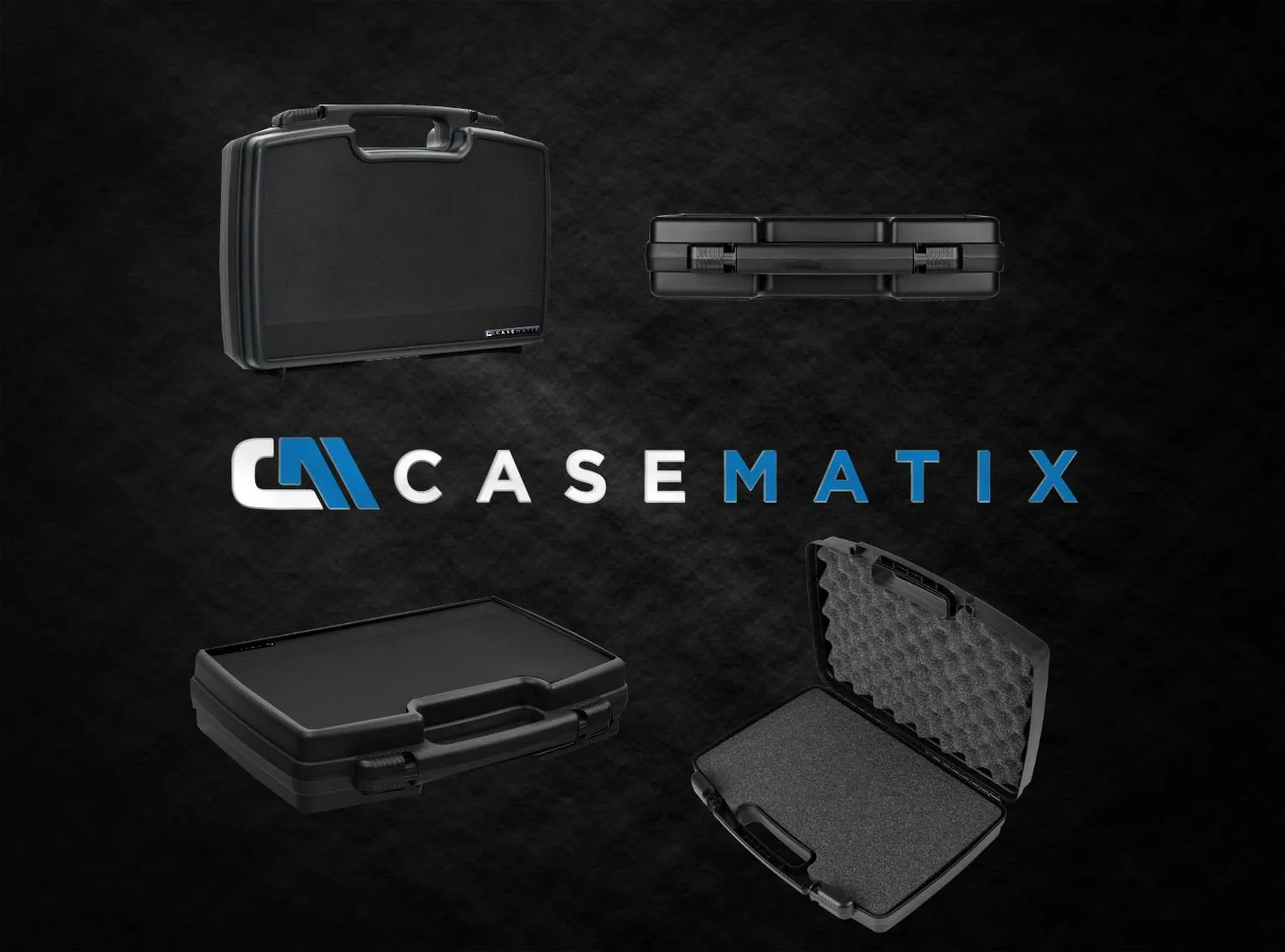 CASEMATIX Customizable Minidrone Case Compatible with Parrot Mambo Drone, Parrot Flypad Minidrone Controller, Cannon, Blades and More