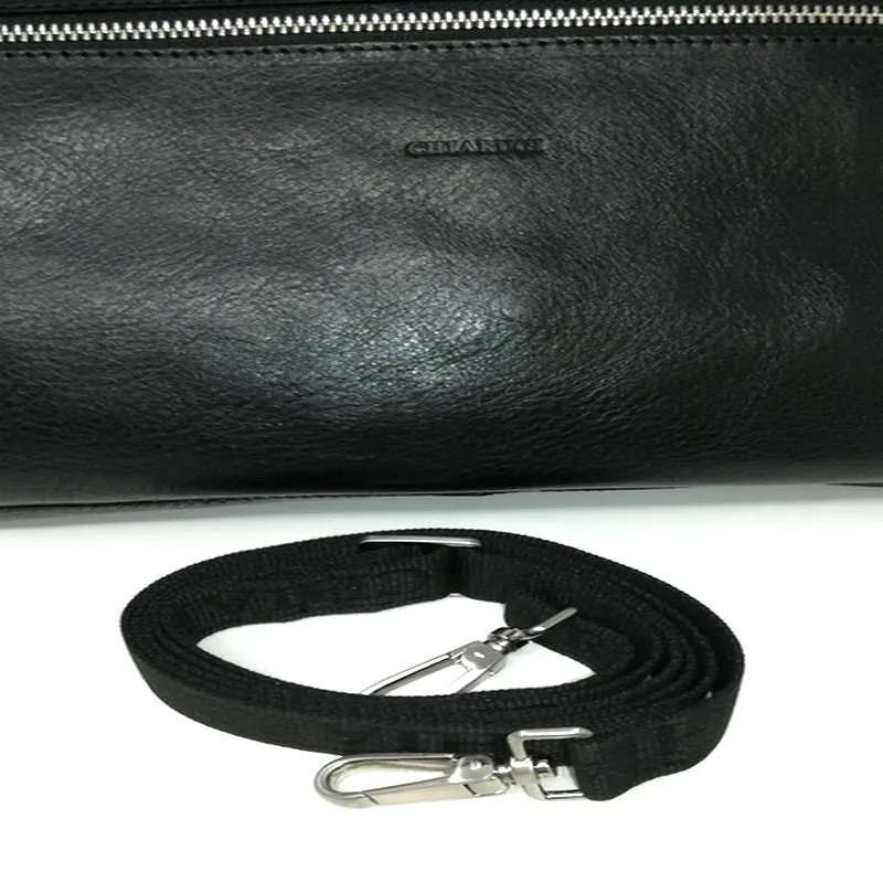 Chiarugi Firenze Two Handle Document Holder // Black