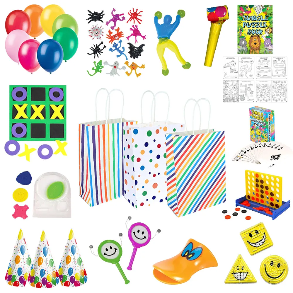 Children's Party Bags & Fillers Party Pack - For 100 Children