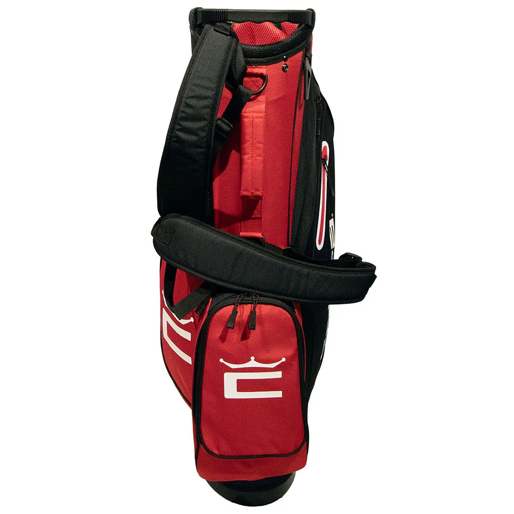 Cobra Signature Stand Bag - Bright White/High Risk Red/Puma Black