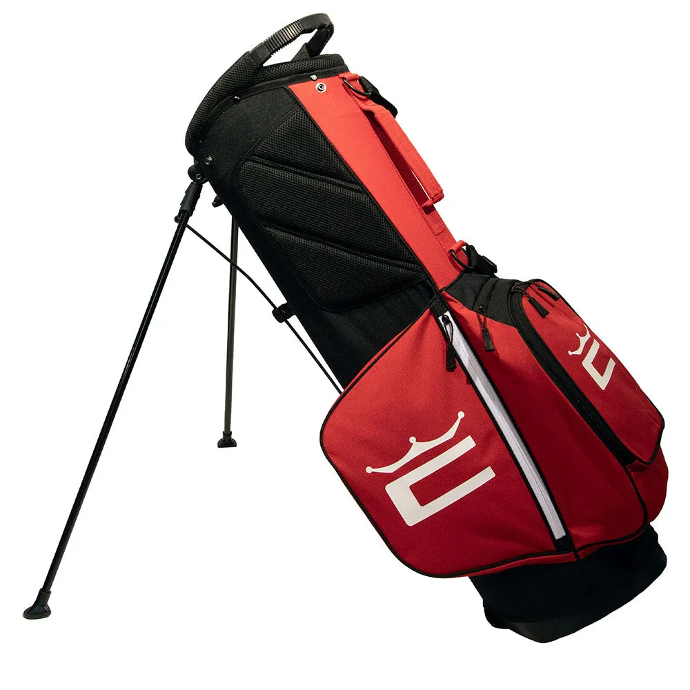 Cobra Signature Stand Bag - Bright White/High Risk Red/Puma Black