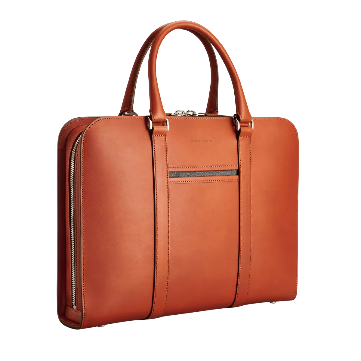 Cognac Vachetta Leather Pailissy Briefcase