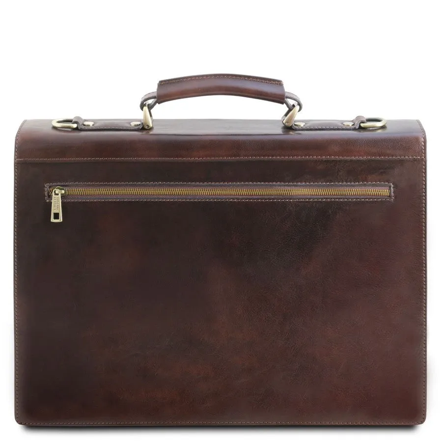 Cremona Professional Leather Briefcase