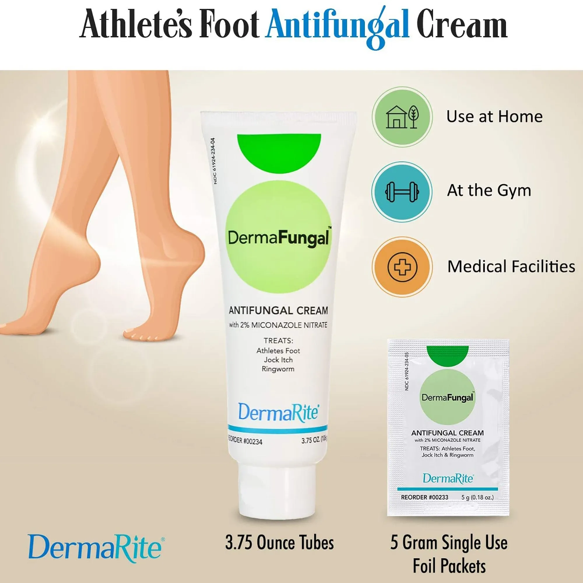 DermaFungal Miconazole Nitrate Antifungal Cream