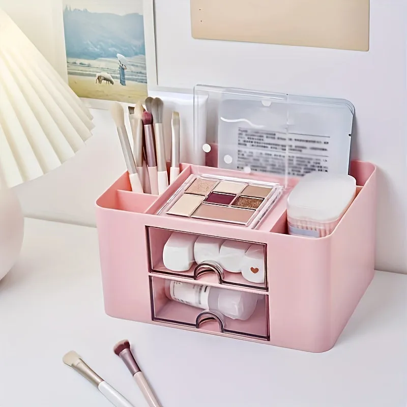 Desktop Organizer for Cables Makeup Brushes and Office Supplies