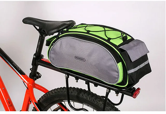 Detachable Rear Bicycle Shoulder Bag