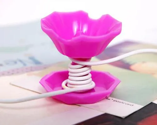 Diamond Cell Phone Stand Holder - Magenta