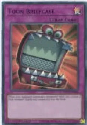 DLCS-EN080 - Toon Briefcase - Blue Ultra Rare - Normal Trap - Dragons of Legend The Complete Series