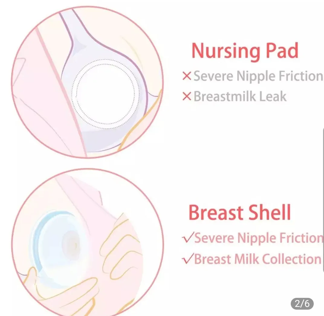 Dr. Annie Silicone Breast Shell / Breast Milk Collector / Breast Pad (2pcs)