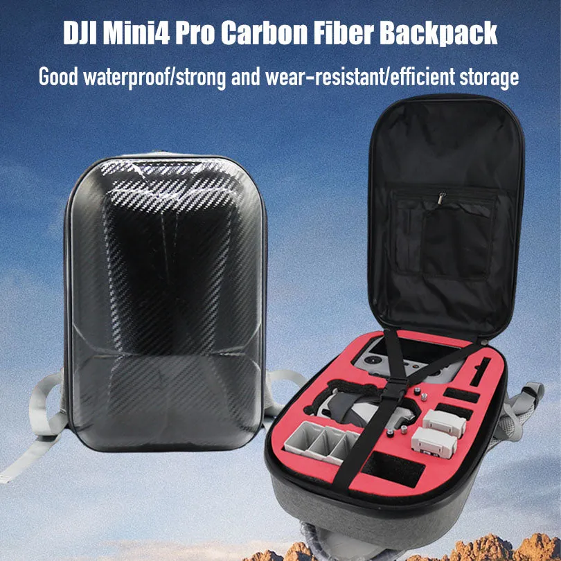 Drone backpack Storage bag for DJI Mini4 Pro drone quadcopter