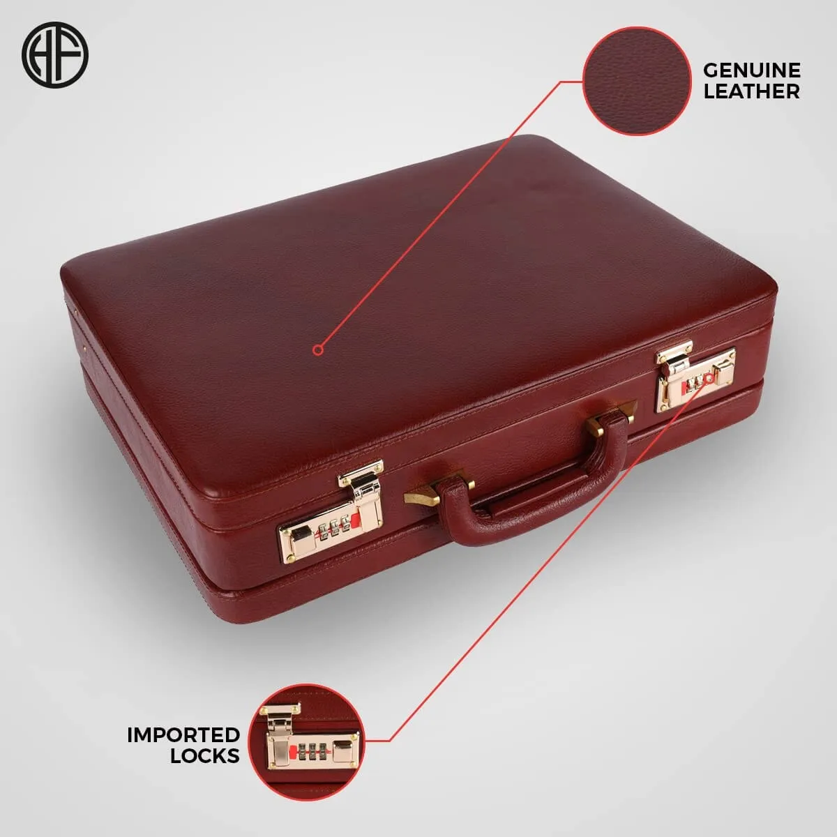 Expandable Office Suitcase Briefcase