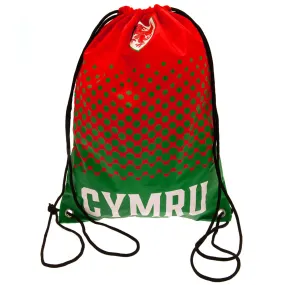 FA Wales Gym Bag - Fade Design with Crest