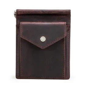 Federico Cow Leather Money Clip Wallet RFID