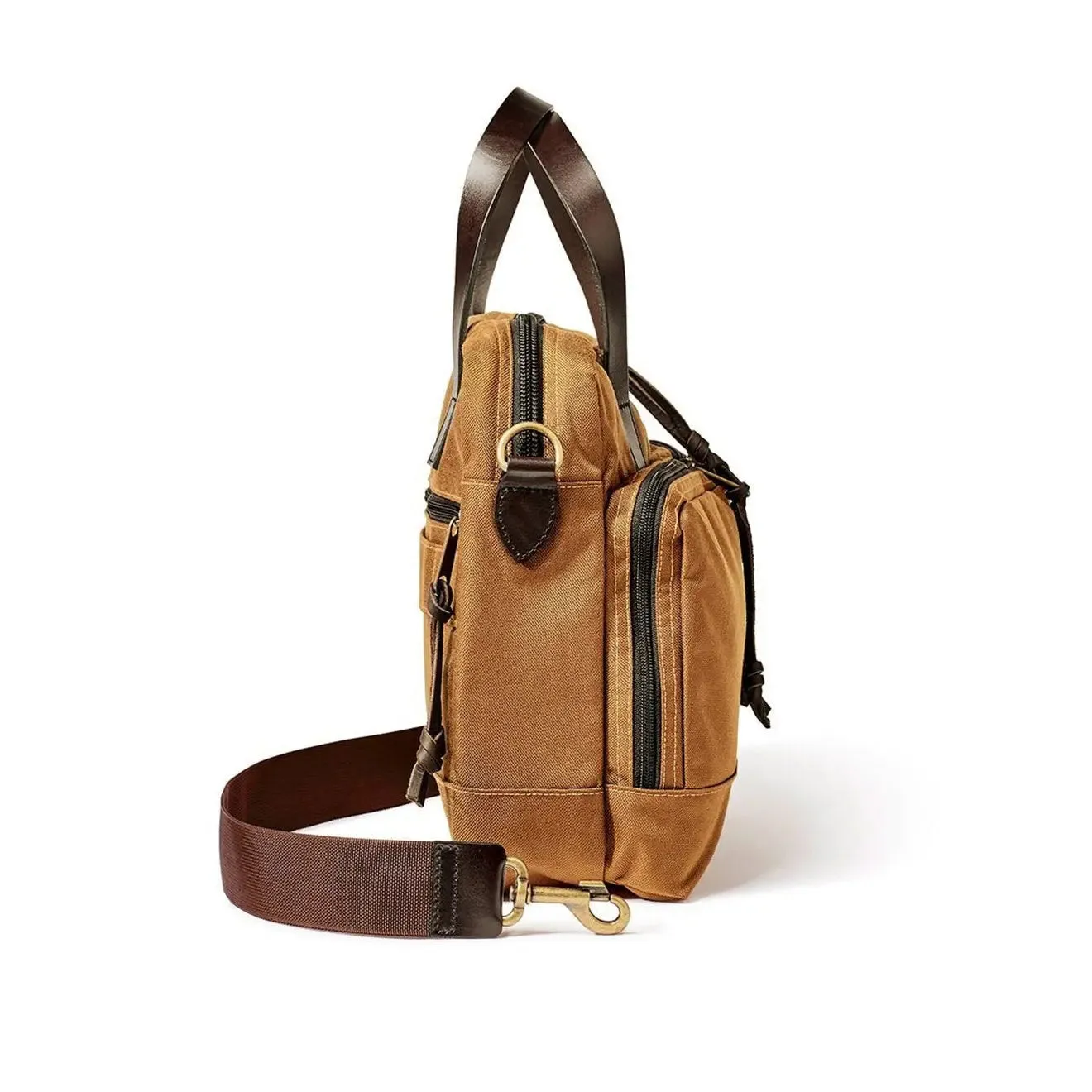 Filson Dryden Briefcase Whiskey