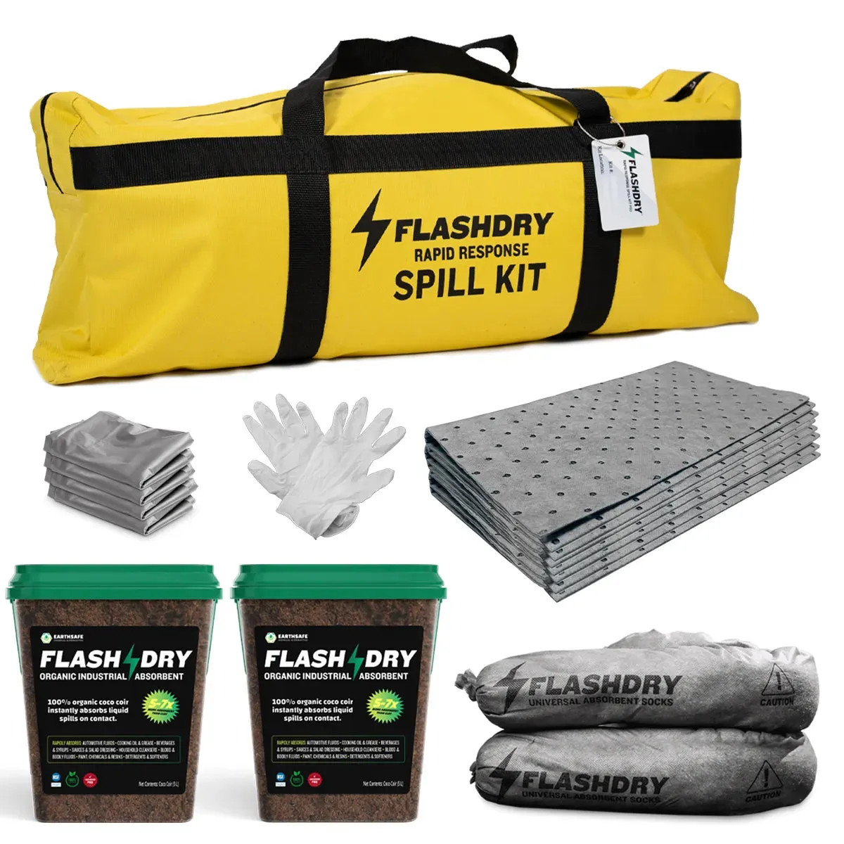 FlashDry Rapid Response PRO Spill Kit