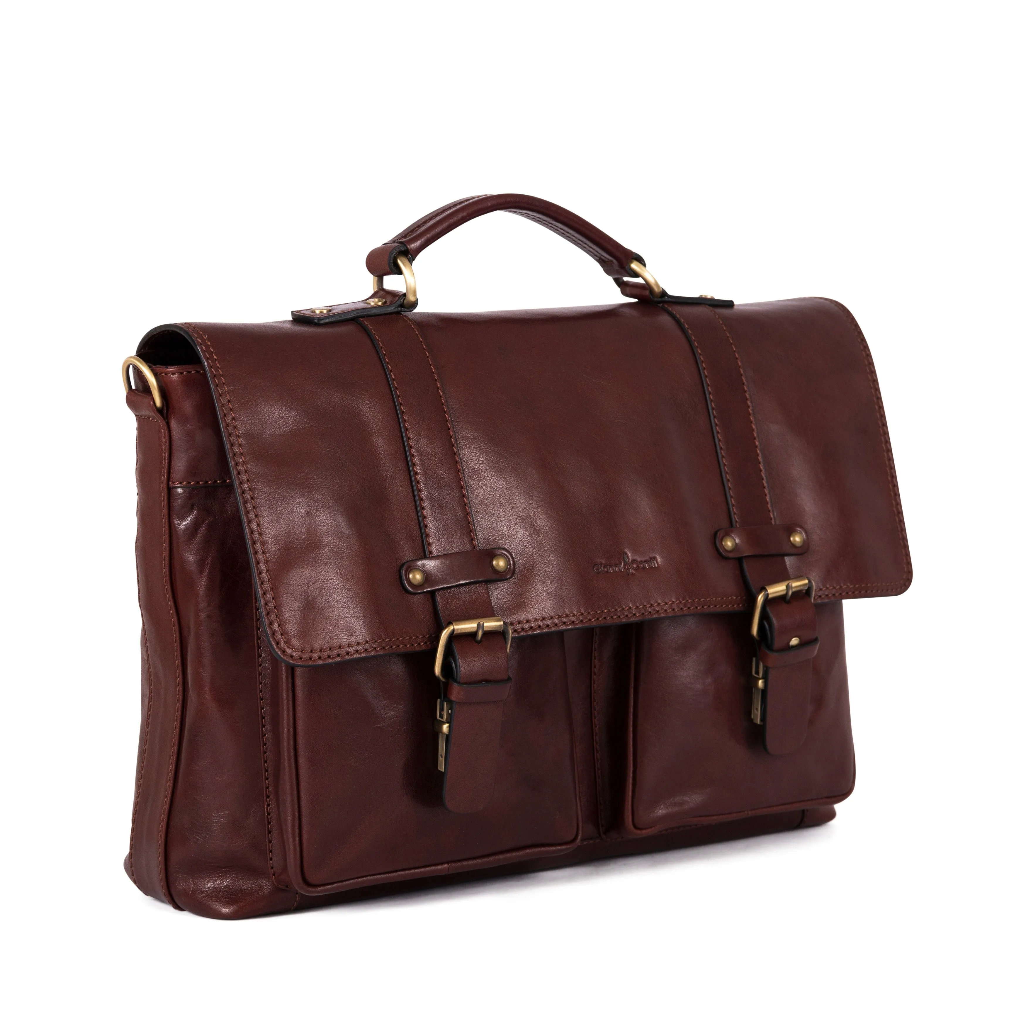 Gianni Conti EMILY Leather Briefcase - Made in Italy