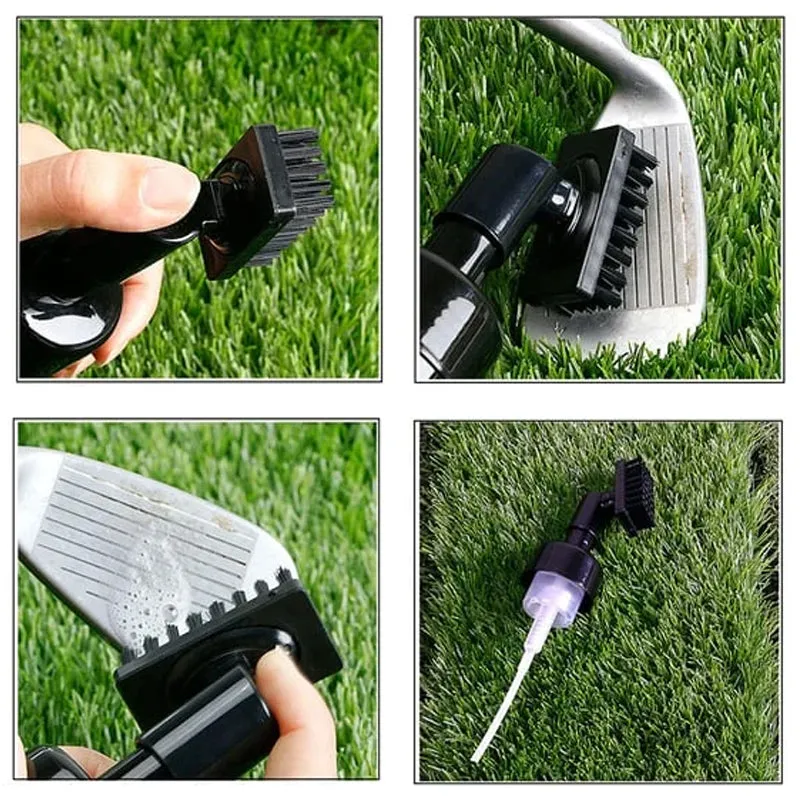 Golf club brush for cleaning - easy and practical