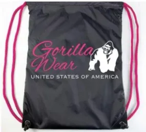 Gorilla Wear Drawstring Bag - Black-Pink